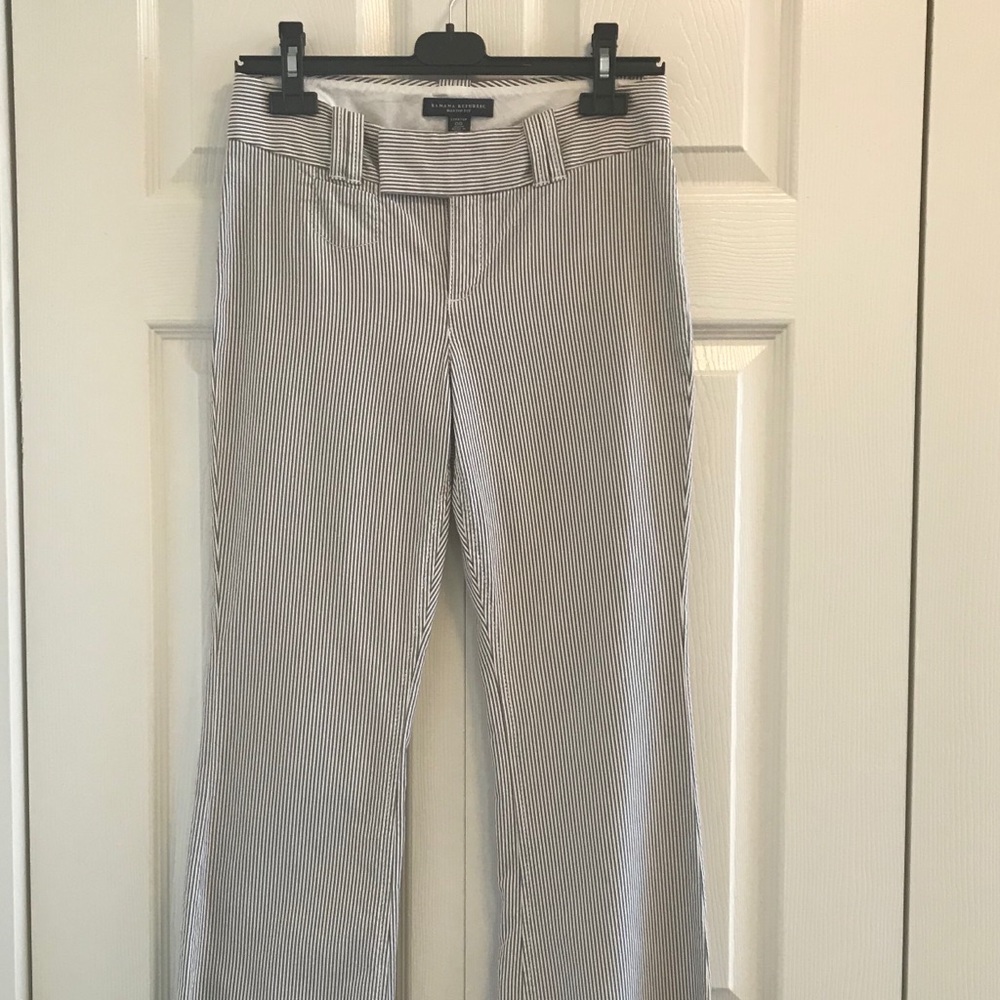 Banana Republic striped pants